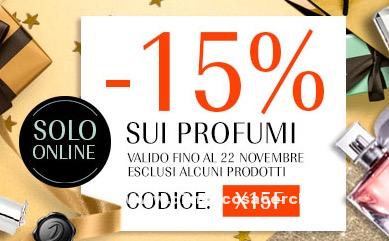 Profumeria Douglas sconto sui profumi