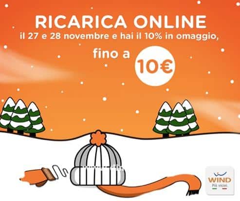 Wind ricarica omaggio