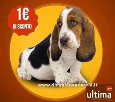 Buono sconto per cani da Ultima