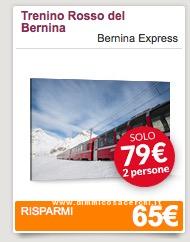 Buono sconto Trenino Rosso del Bernina grazie a Sconty