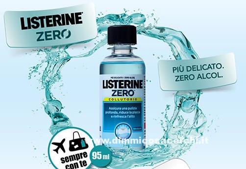 Colluttorio Listerine omaggio da Esselunga