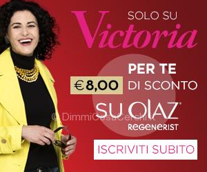 Buono sconto Olaz Regenerist su Victoria50.it