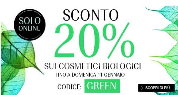 Cosmetici biologici buono sconto Douglas