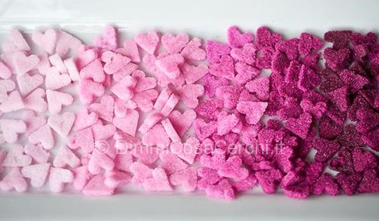 Cuoricini di zucchero per San Valentino