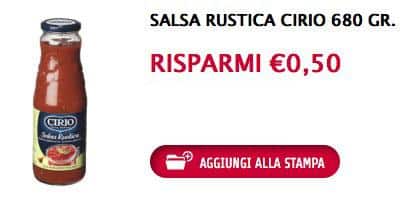 coupon cirio