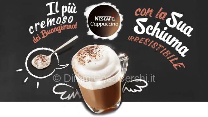 diventa tester per Nescafe cappuccino