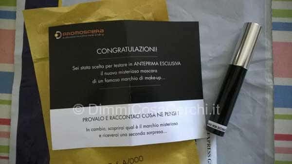 Blind Test mascara omaggio