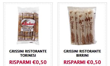 Buoni sconto Grissini