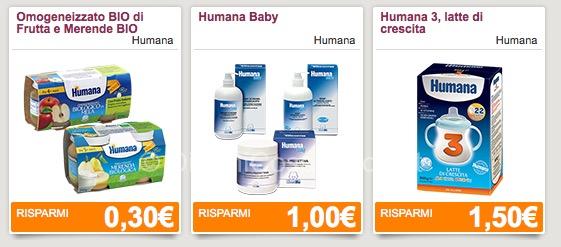 Buoni sconto Humana su Dimmicosacerchi