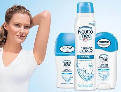 Neutromed deodorante omaggio da Carrefour
