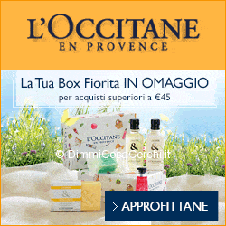 Box fiorita omaggio da L'Occitane