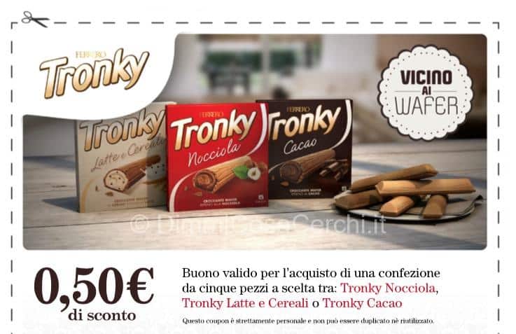 Buon sconto Tronky Ferrero con Sconty