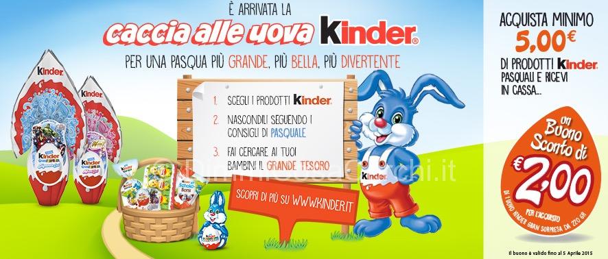 Buono sconto Kinder da Carrefour