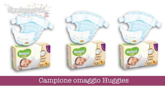 Campione omaggio Huggies