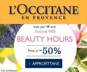 Con LOccitane risparmi fino al 50 per cento