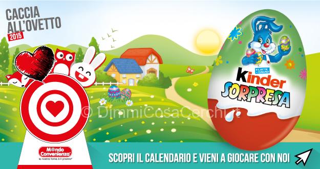 Ovetto Kinder omaggio da Mondo Convenienza