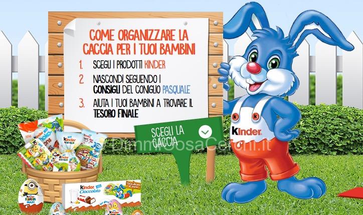 Partecipa alla caccia alle uova Kinder