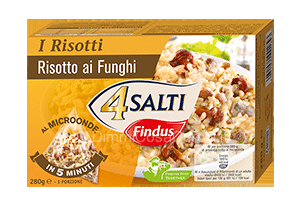 Risotto ai funghi 4 salti in padella Findus