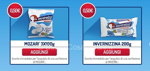 Sono arrivati i buoni sconto Invernizzi, stampali subito