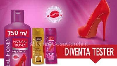 Diventa tester Natural Honey con Cosmopolitan