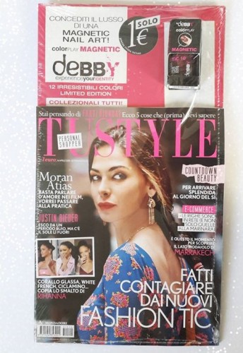 Rivista Tustyle con smalto Debby allegato