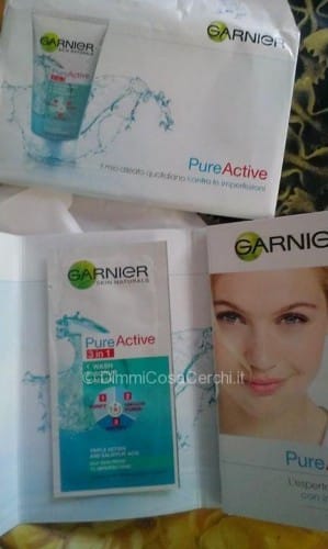 Campioni omaggio Garnier Pure Active in arrivo