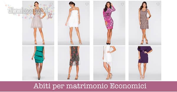 Abiti per matrimonio Economici