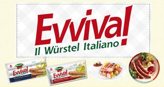 Buoni sconto Amadori EVVIVA Wurstel