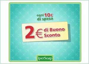 Buono sconto Ipersoap con il Tornasconto