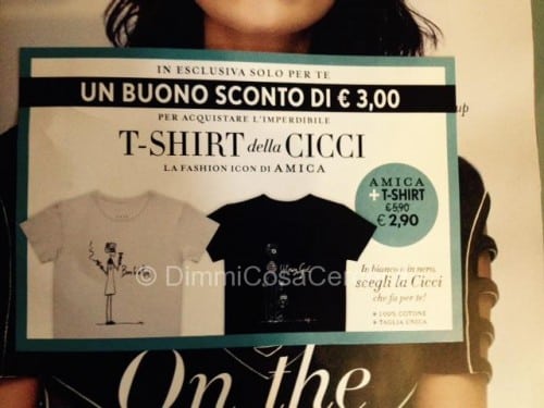 coupon rivista Amica