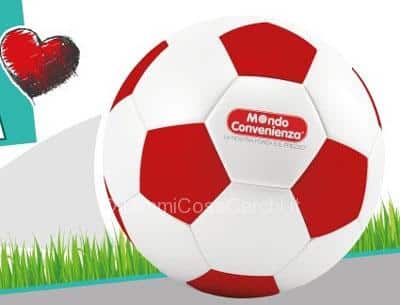 Mondo Convenienza, pallone omaggio