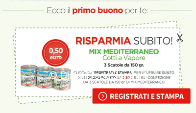 Nuovo coupon Valfrutta Mix Mediterraneo