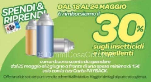 Spendi & Riprendi sugli insetticidi da Carrefour Market