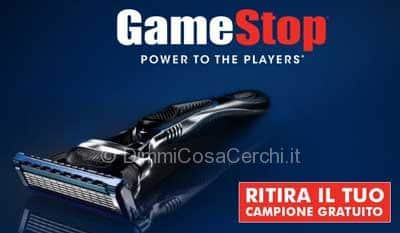 Ritira il campione gratuito Gillette da GameStop