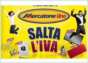 Mercatone Uno restituisce l'iva con un buono spesa