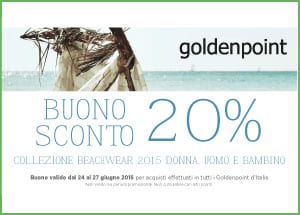 buono sconto goldenpoint