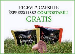 Capsule Espresso compostabile omaggio