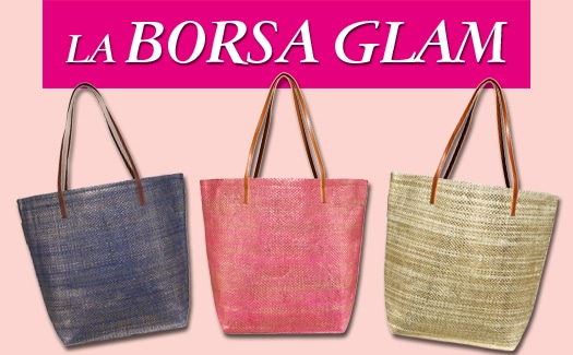 Allegato alla rivista Grazia la borsa Glam in 3 colori