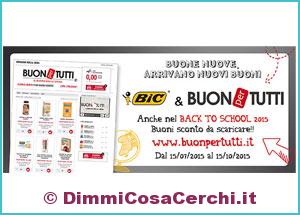 Buoni sconto Bic