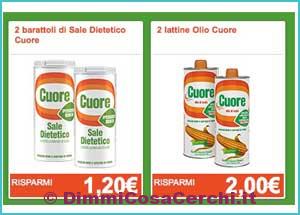 Buoni sconto olio Cuore