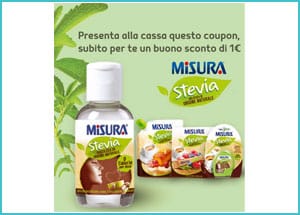 Buono sconto Misura Stevia
