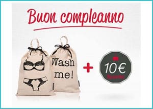 Promozione Lovable per il compleanno