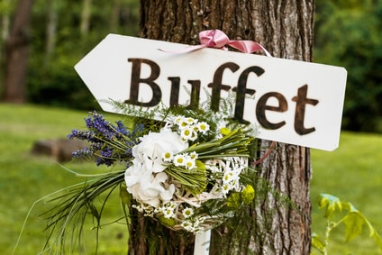 Risparmiare sul buffet di matrimonio