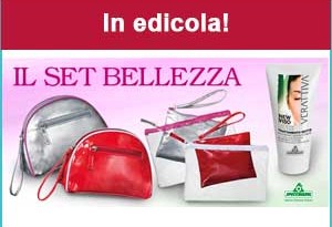 Rivista Confidenze con crema Verattiva e beauty