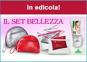 Rivista Confidenze con crema Verattiva e beauty