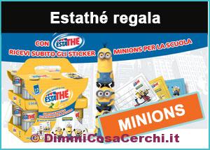 Estathé con adesivi dei Minions