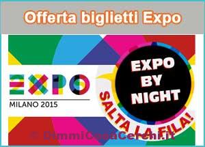 Risparmia sul biglietto Expo