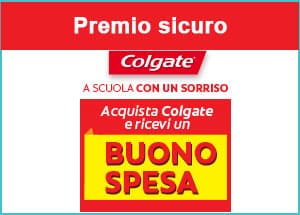 Buono spesa supermercato con Colgate