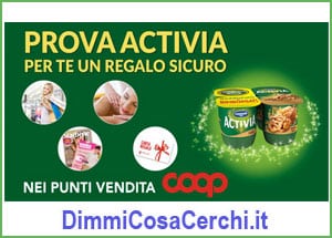 Activia ti regala abbonamento riviste Mondadori ed altri premi