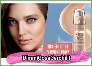 Campione omaggio fondotinta Maybelline New York